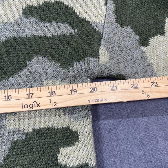 Lucky Brand Womens Camo Button-Up Cardigan Sweater Size Medium - Picture 12 of 12